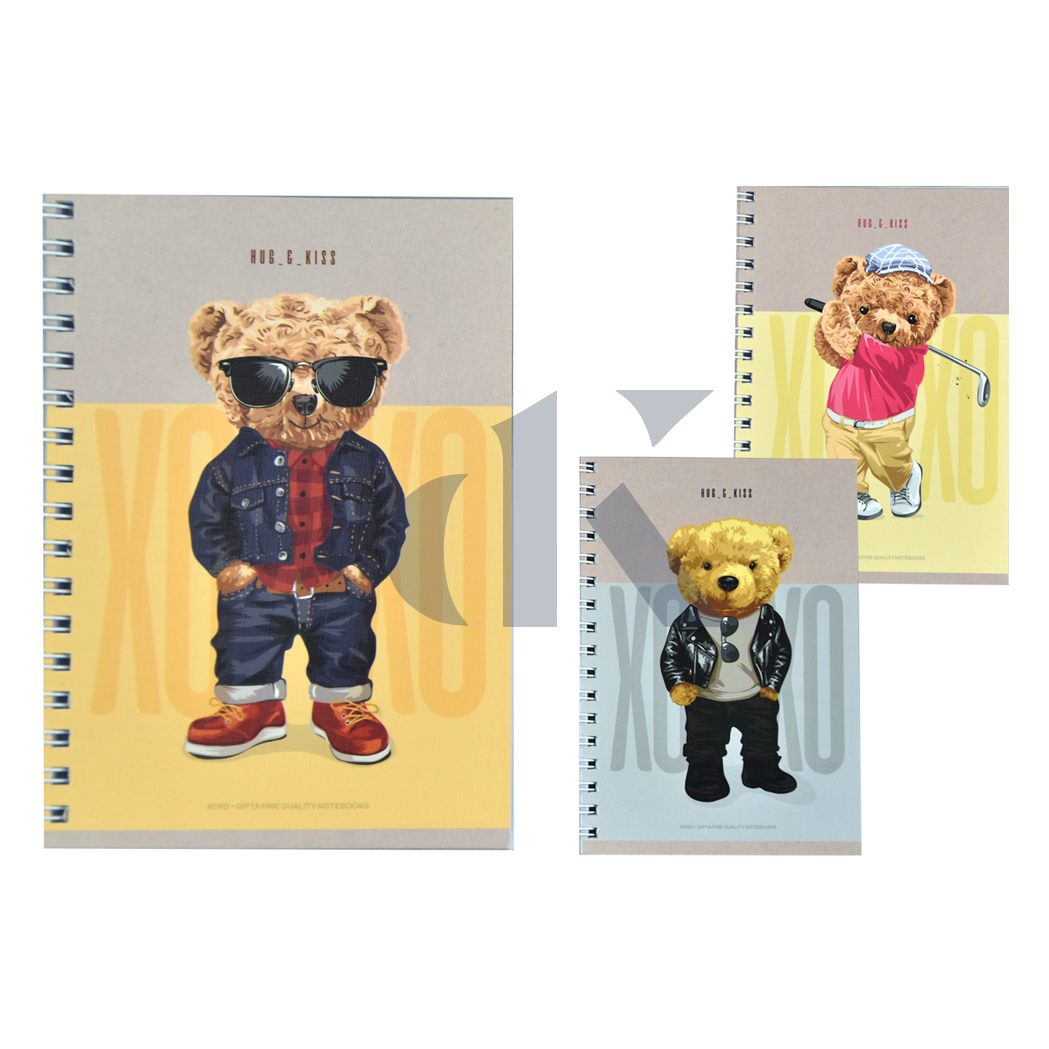 Gıpta A6 80 YP Bear Sp Not Defteri Çizgili