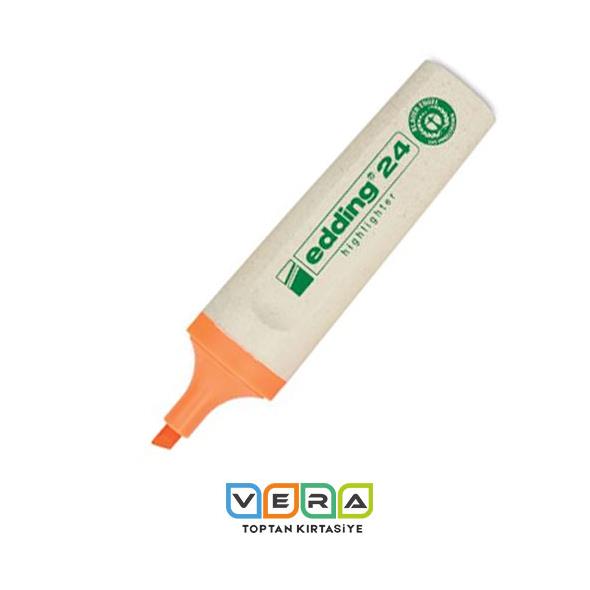 Edding Ecoline Turuncu Fosforlu Kalem