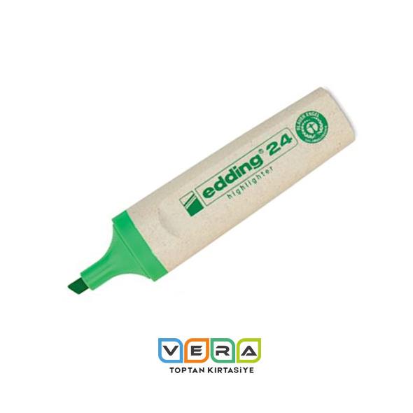 Edding Ecoline Yeşil Fosforlu Kalem