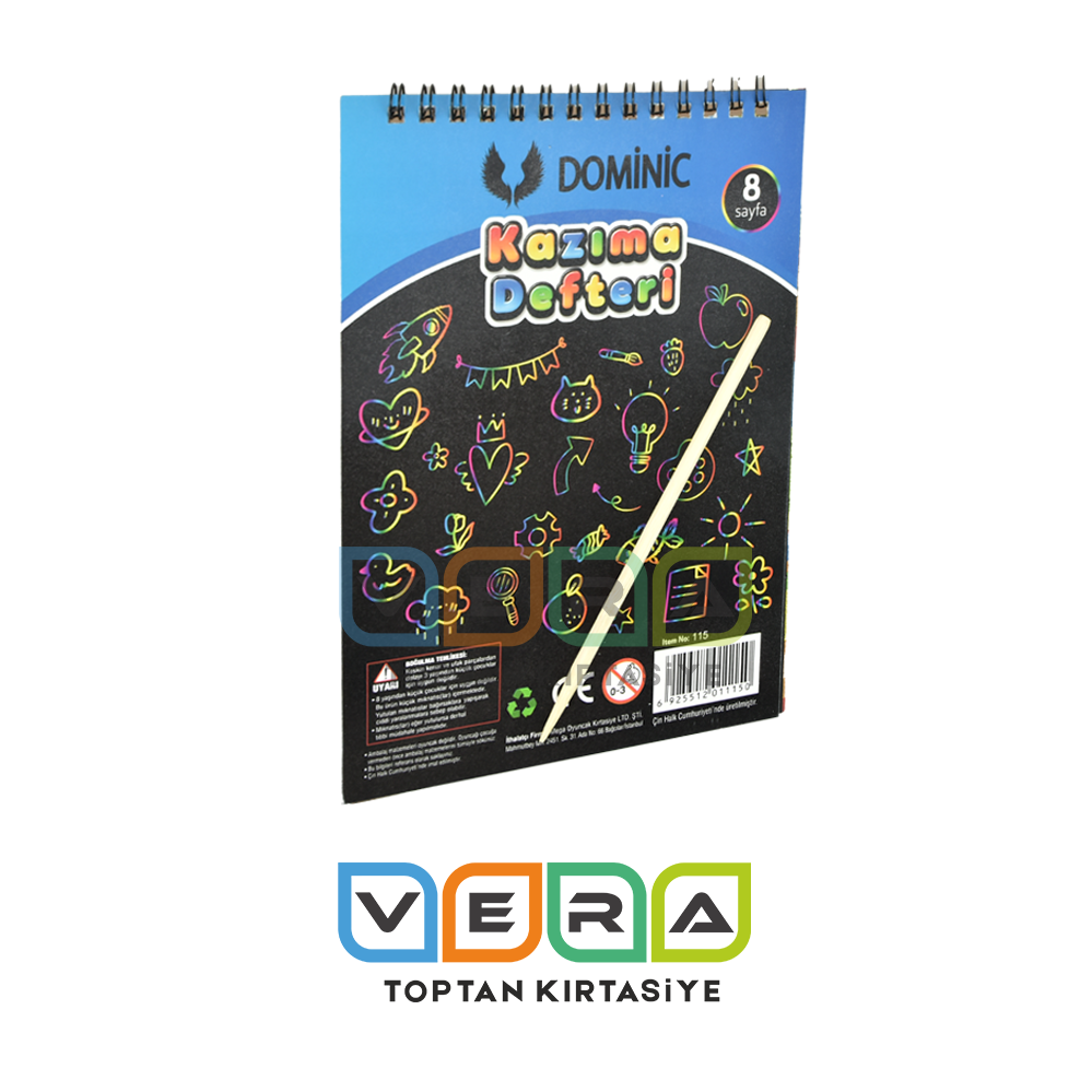 A5 Spiralli Kazıma Defteri