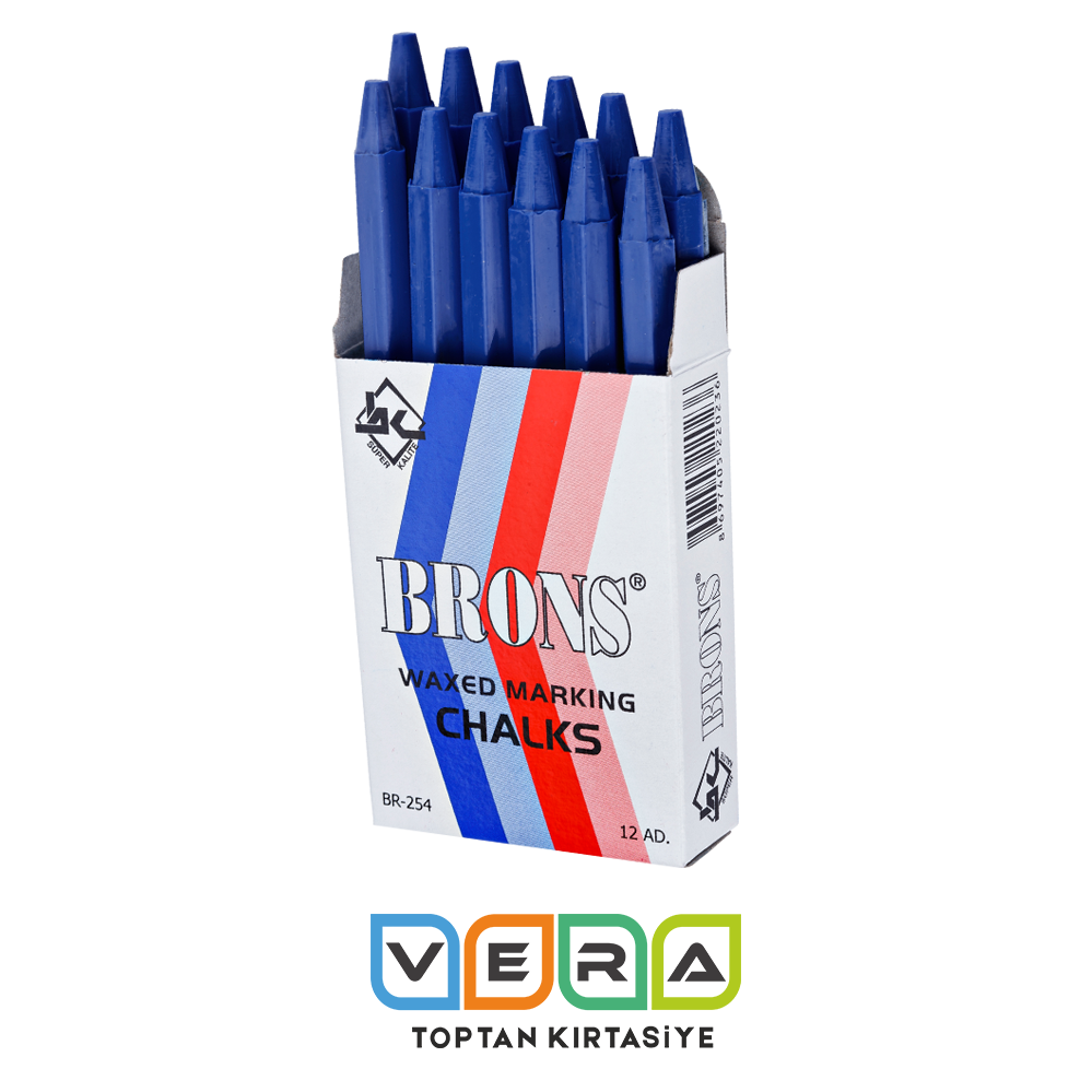 Brons Mavi Marka Tebeşiri