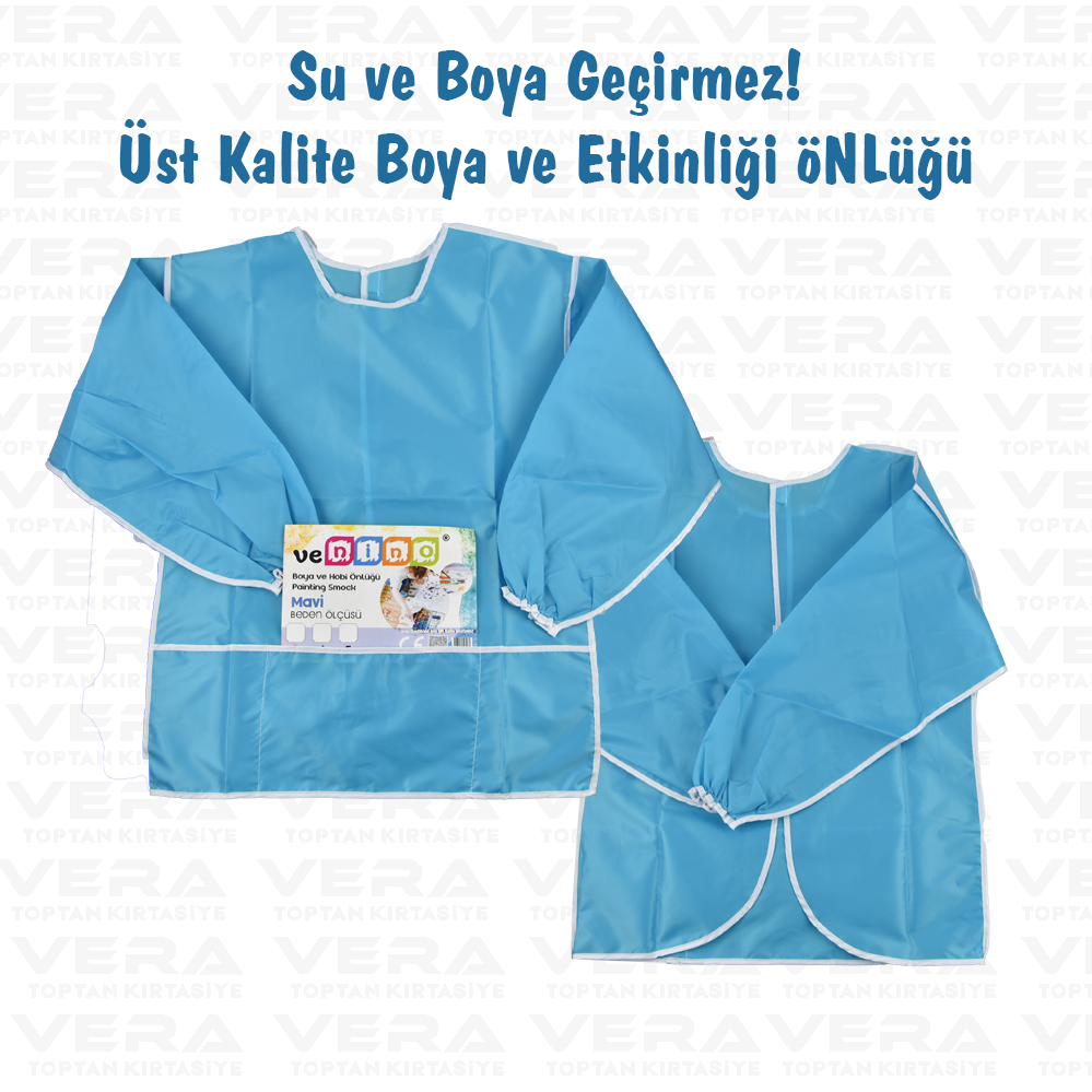 Venino XXL 10-12 Yaş Mavi Boya ve Etkinlik Önlüğü