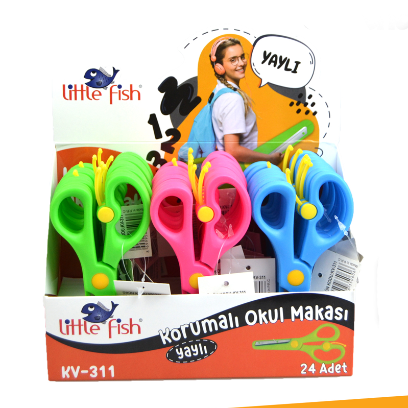 Littel Fish Korumalı Yaylı Makas