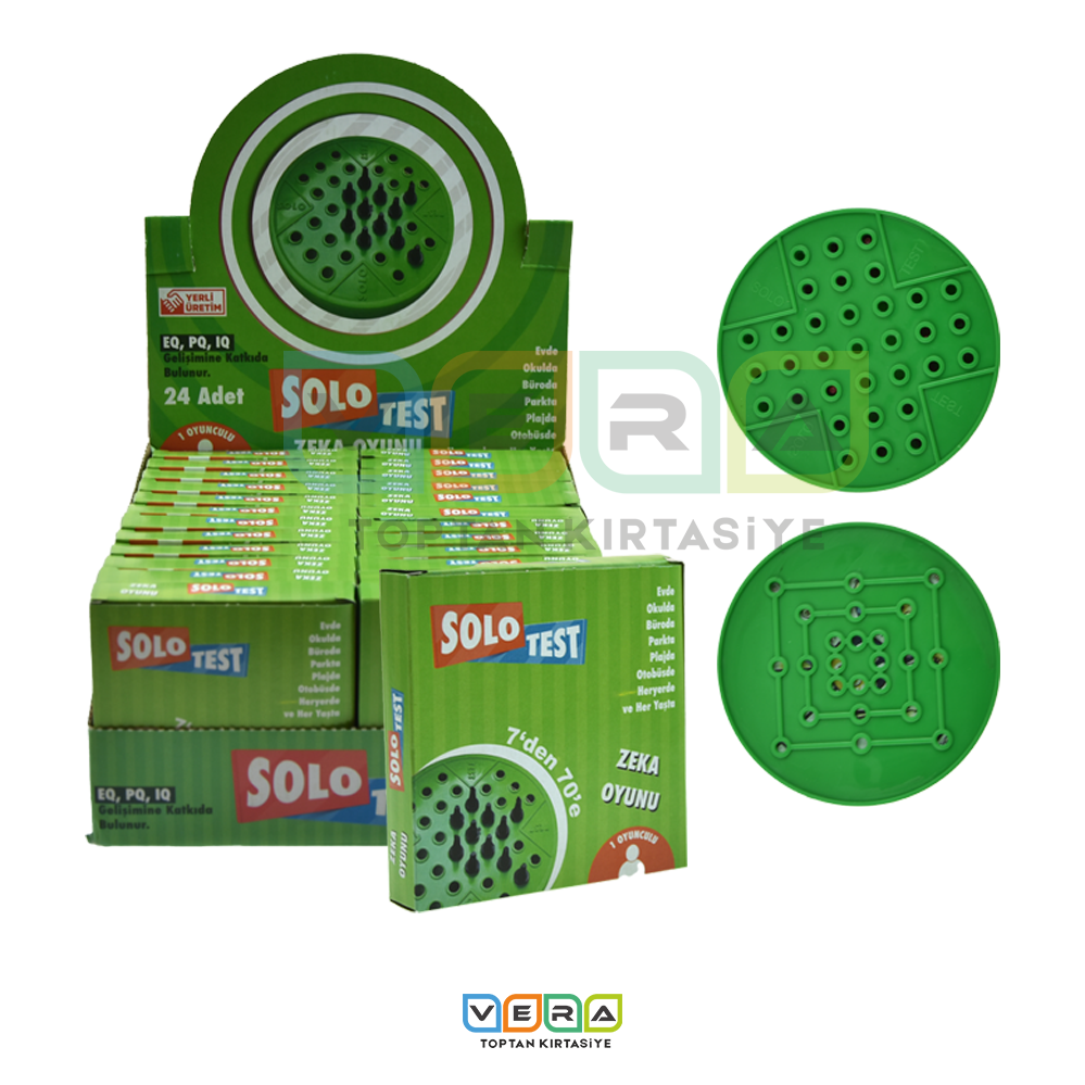 Solo Test Stantlı Kutulu Ürün