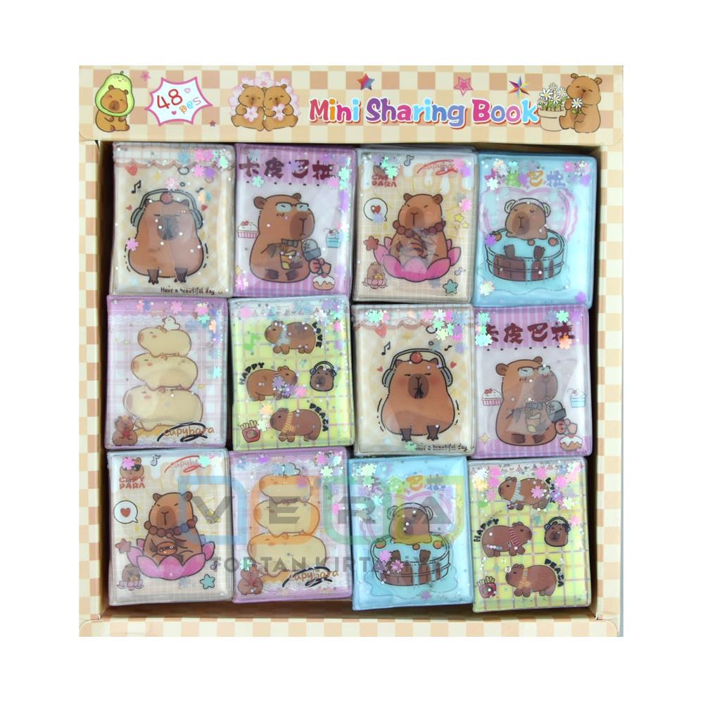 CapyBara mini sulu sticker ve defter