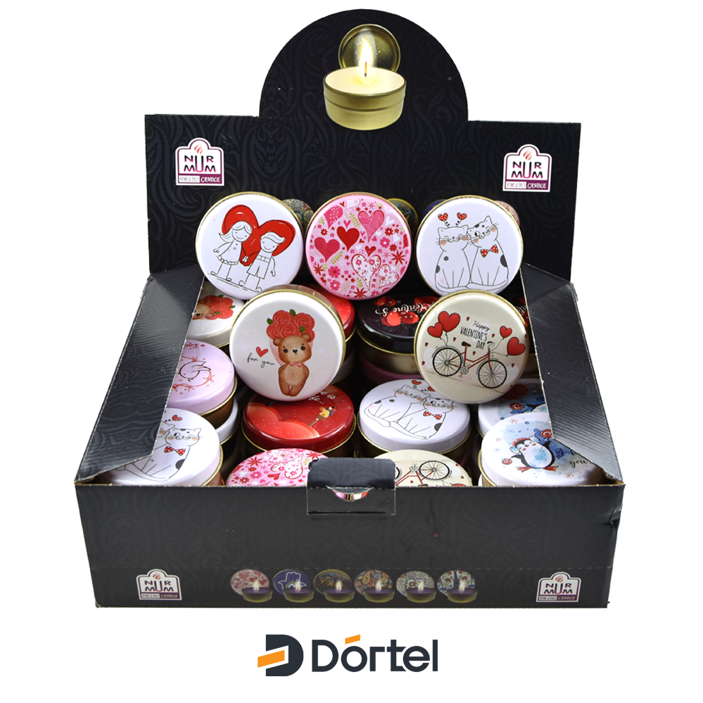 Metal Kutuda Kokulu Mum