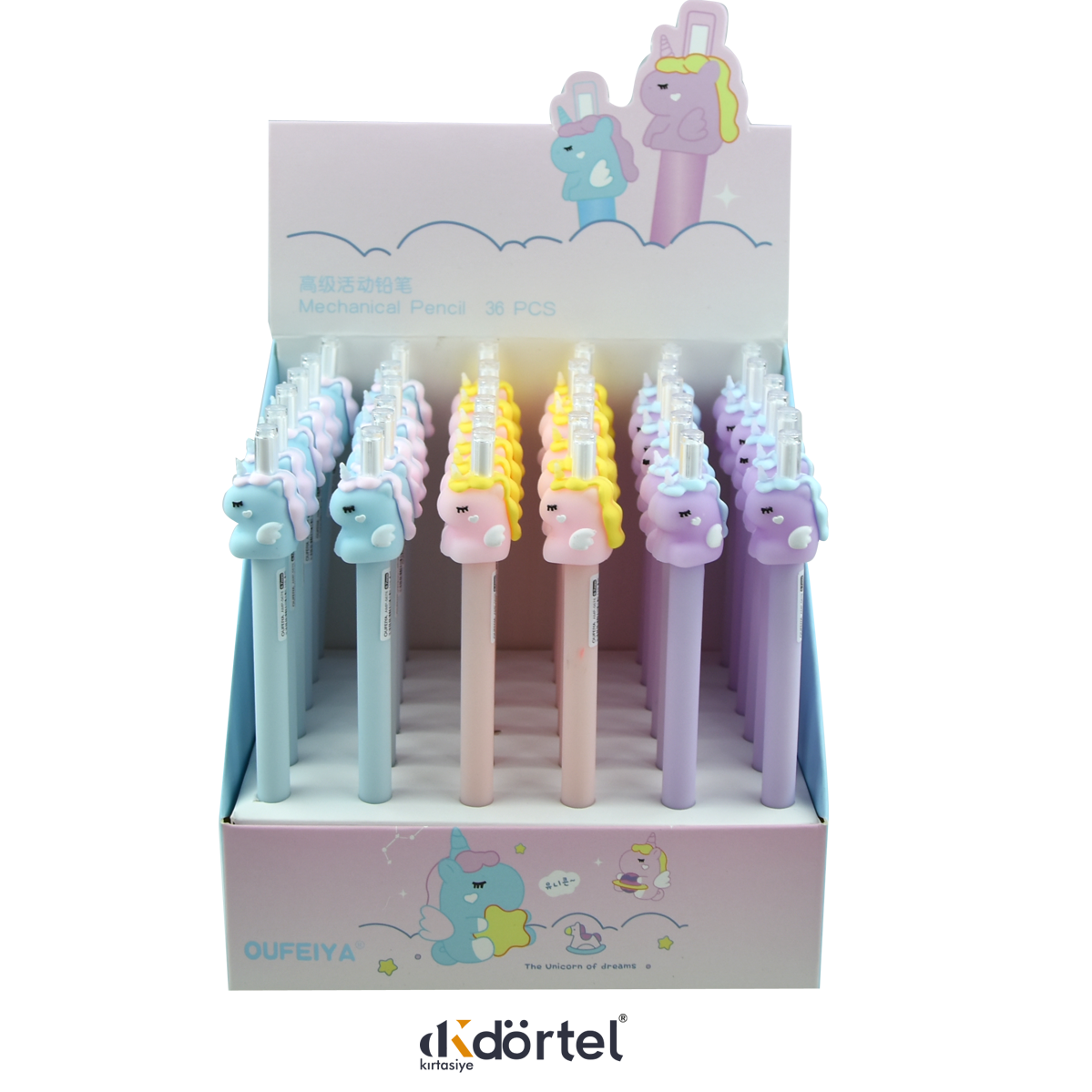 Unicorn Başlıklı 0.7 Versatil Kalem