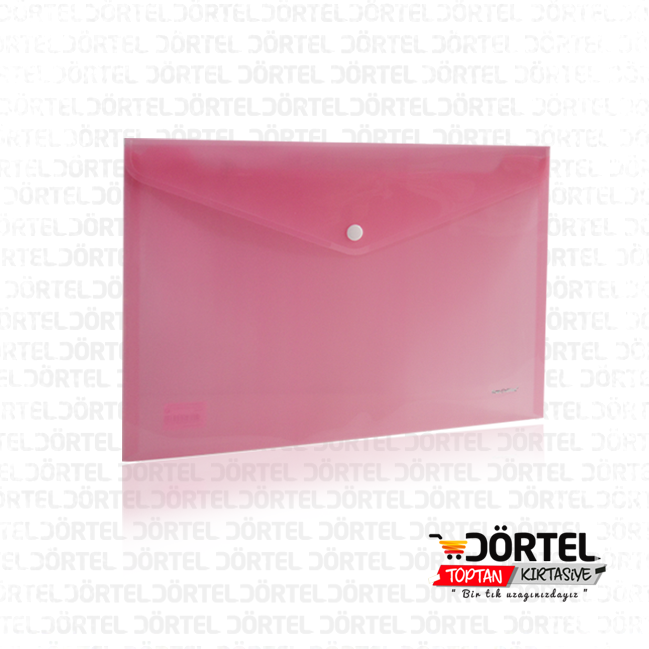 Four Office Kırmızı A4 Çıt Çıt Dosya 12 li paket