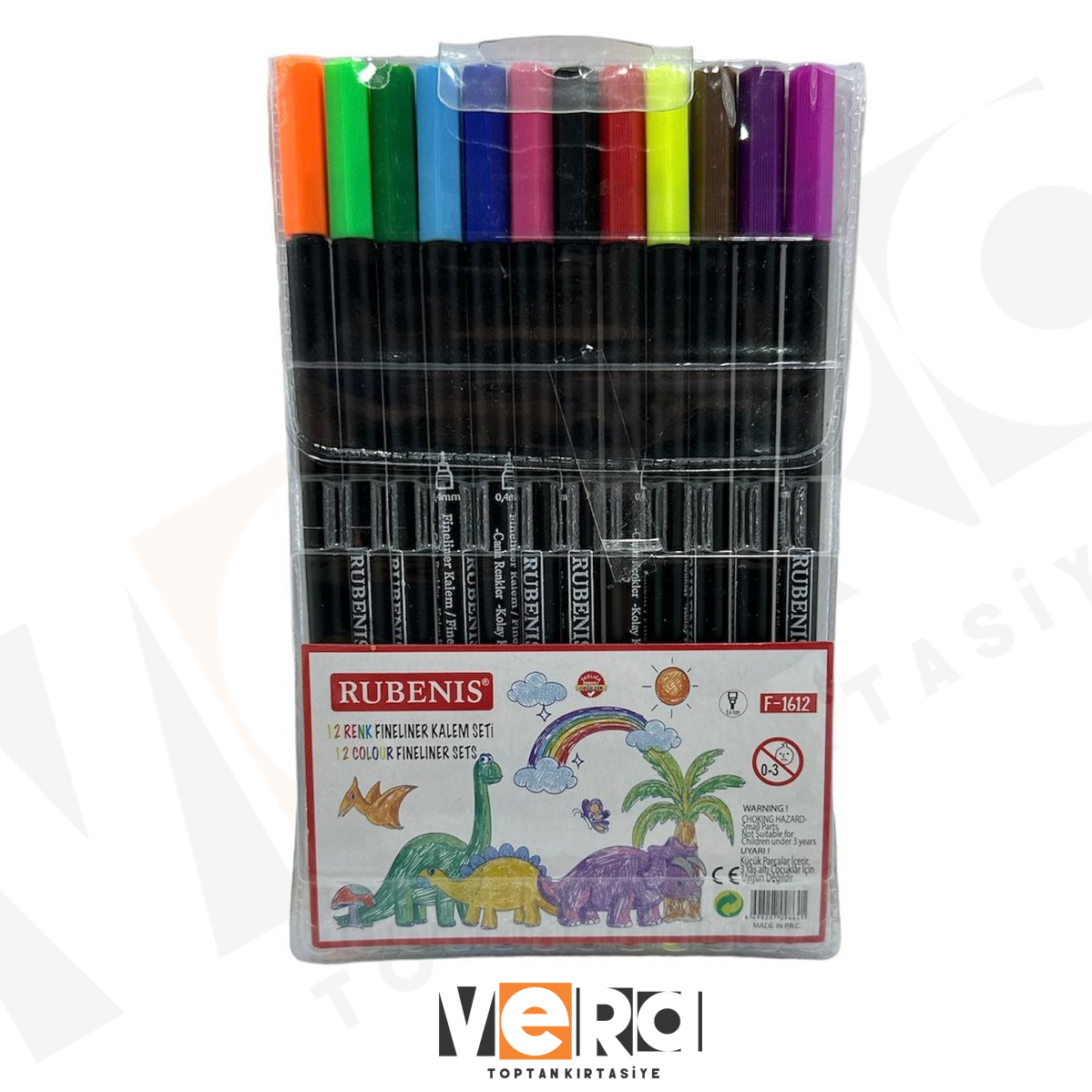 Rubenis 12 Renk Fineliner Kalem