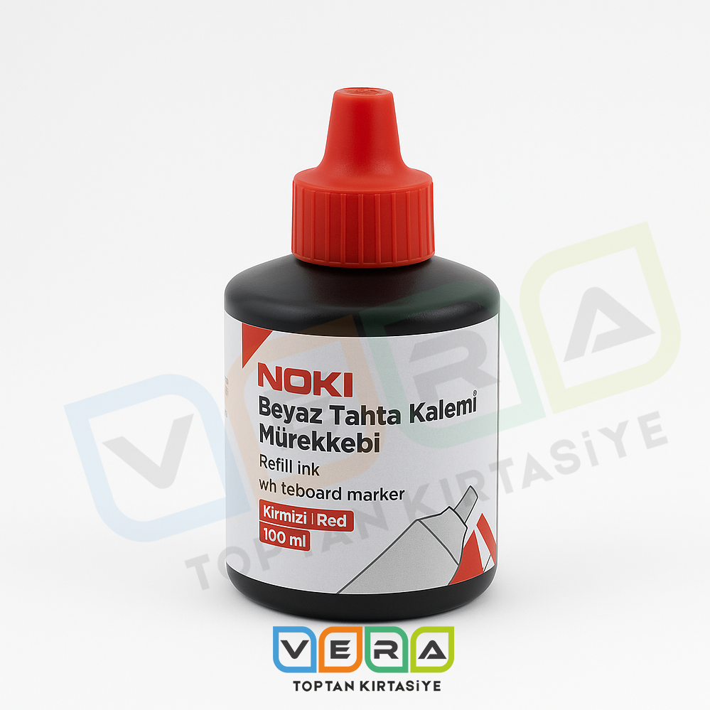 Noki 100 CC Kırmızı Tahta Kalem Mürekkebi
