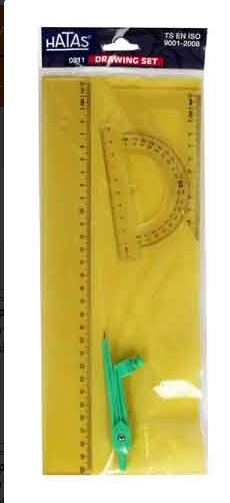 HATAS 0811 ÇİZİM TAKIMI PERGELLİ EKONOMİK