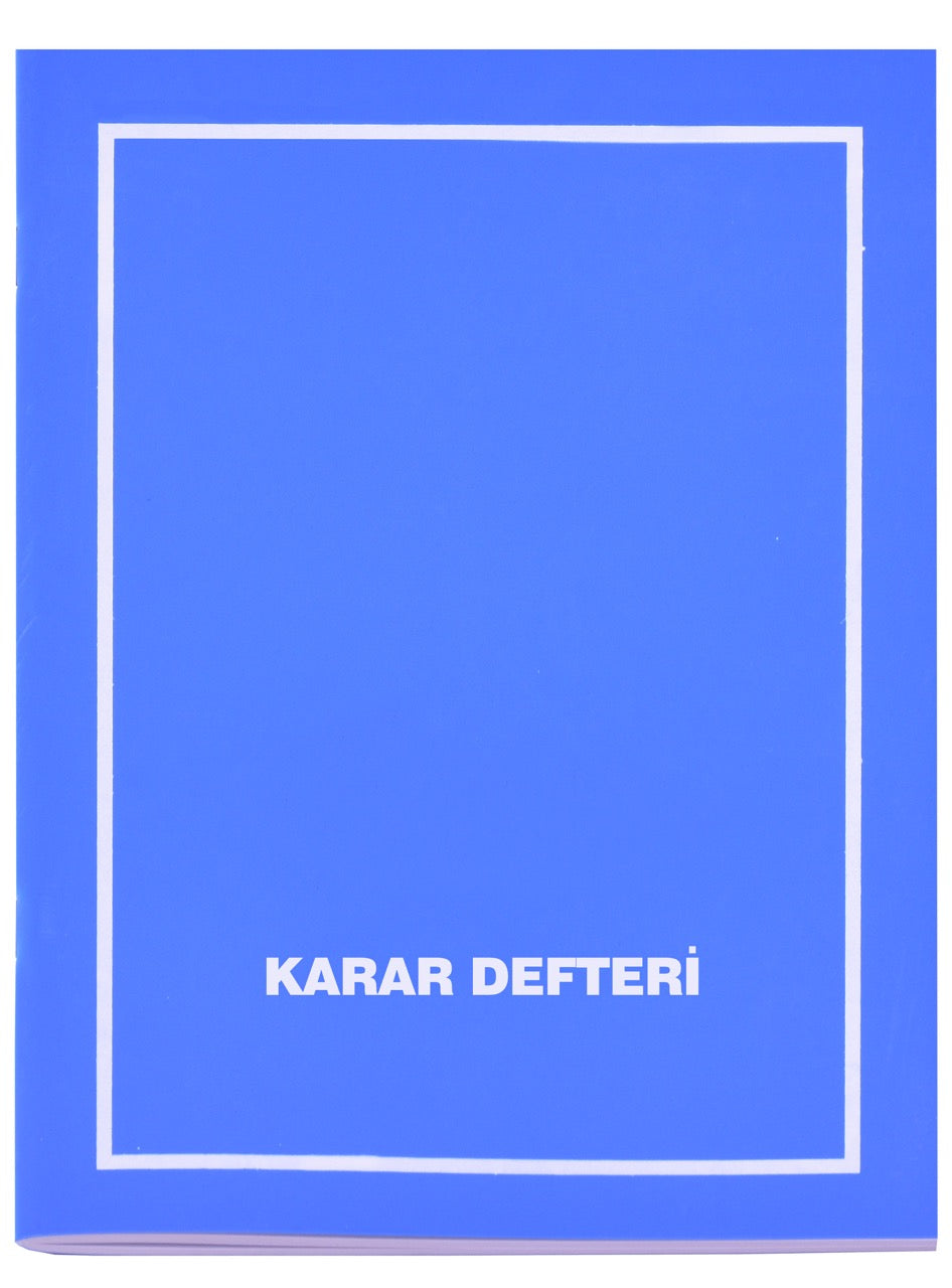 GÜLPAŞ 116 KARAR DEFTERİ PLS.KAPAK 40YP. 21*30 *144