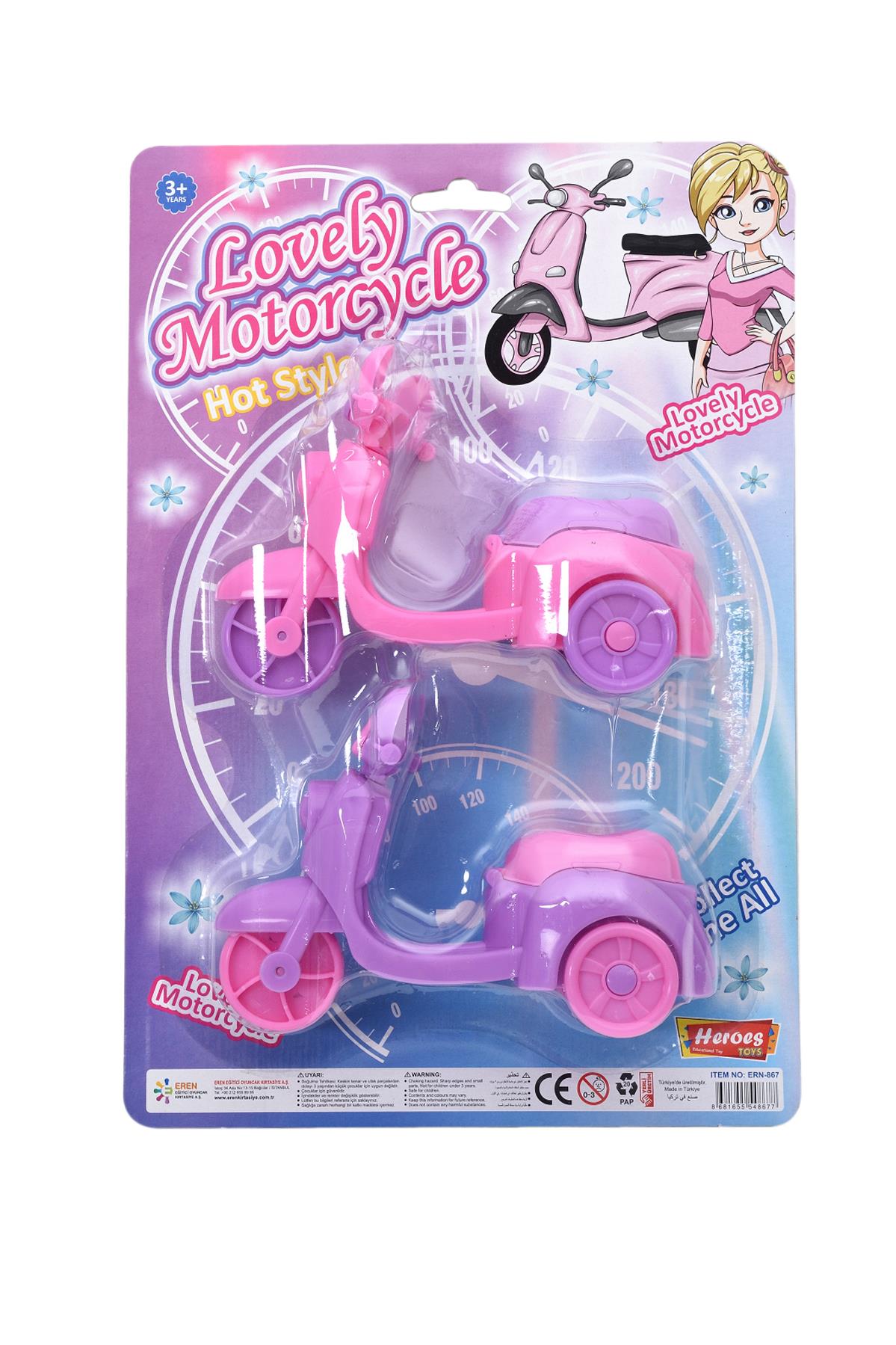 Pembe İkili Motor Oyuncak