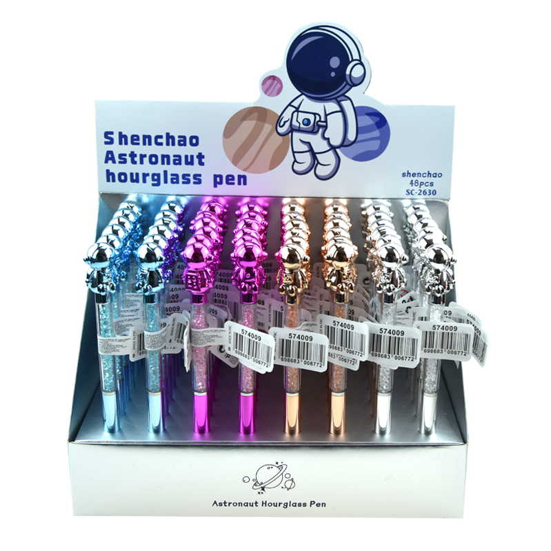 Astranot Başlıklı Metalik Jel Kalem