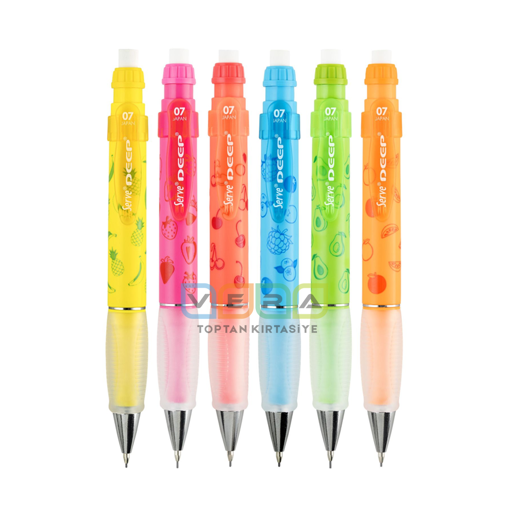 Serve Deep Meyve Serisi 07 Versatil Kalem Stantlı