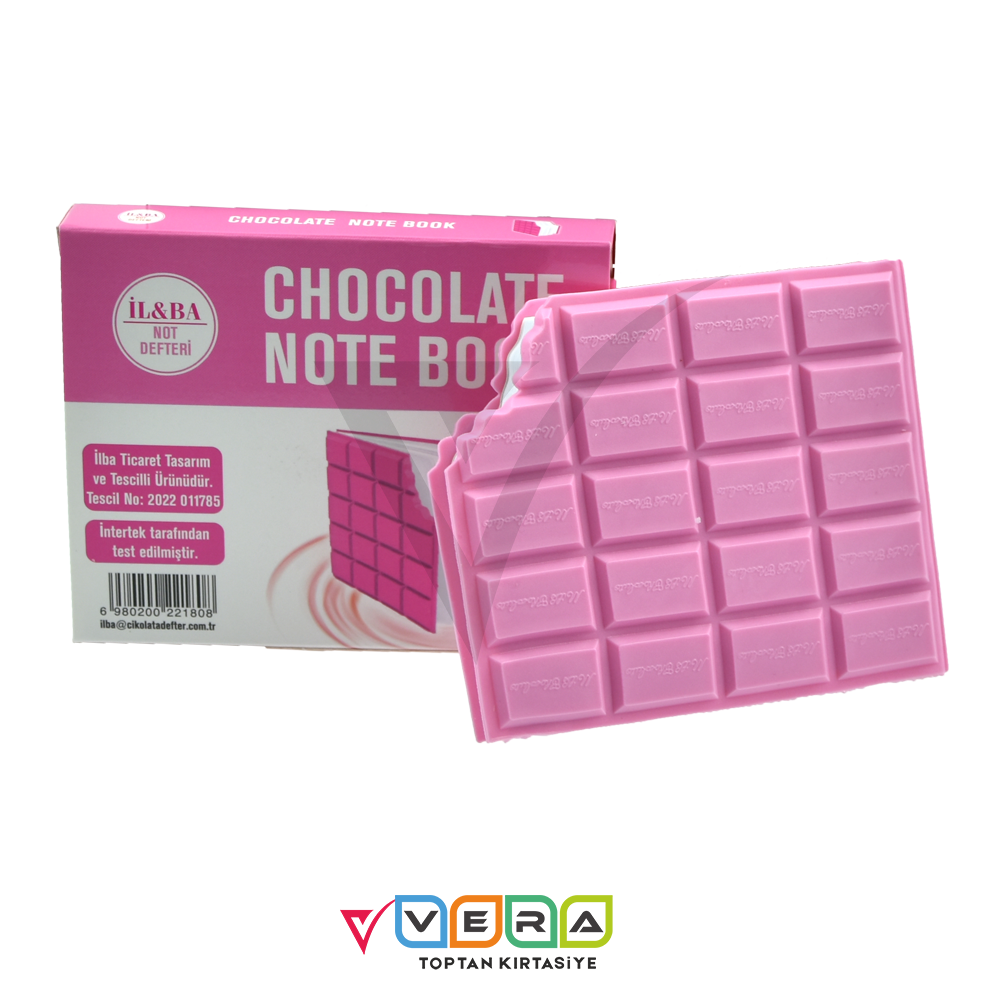 Çilek Çikolata Kokulu Not Defteri