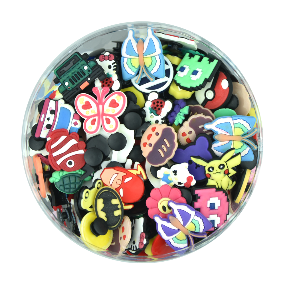 Crocs Terlik Süsleri 250 li Karışık Paket