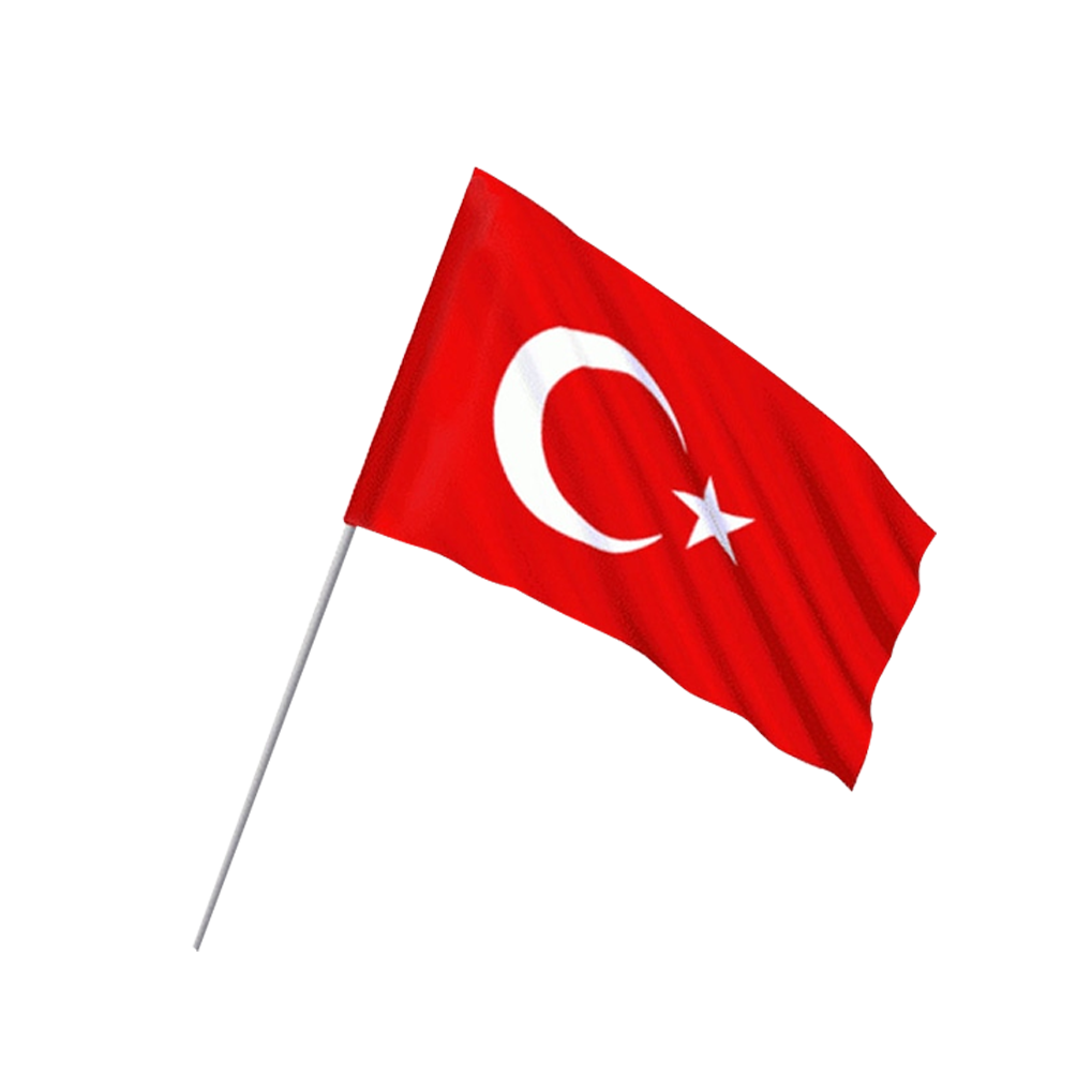 30x45 Çıtalı Bez Bayrak