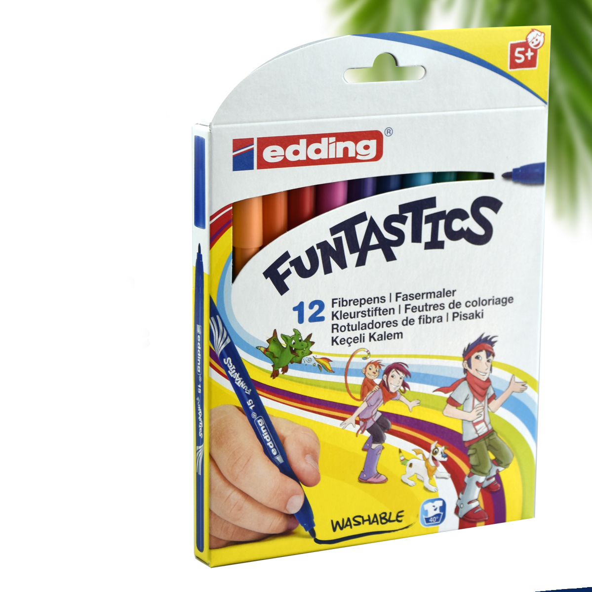 Edding 12 Renk Funtastics Keçeli Kalem