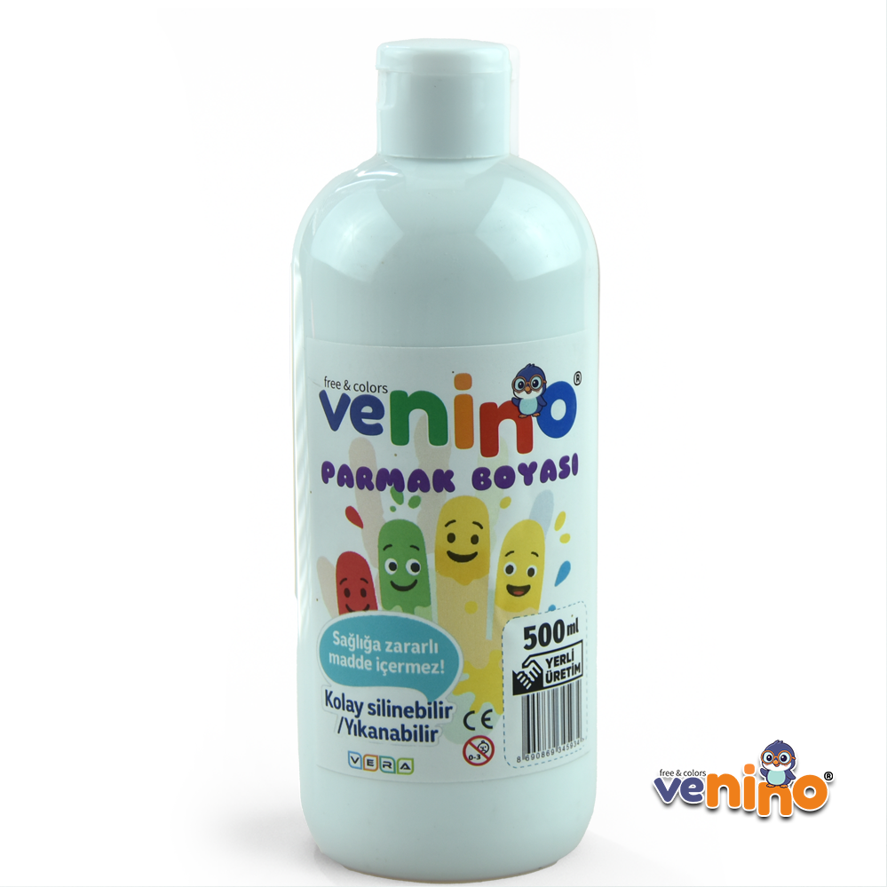 Venino 500 Gr Beyaz Parmak Boya - Premium Kalite !