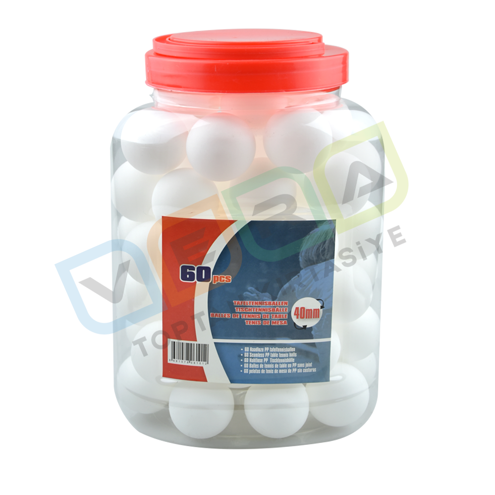 40mm Beyaz Pinpon Topu
