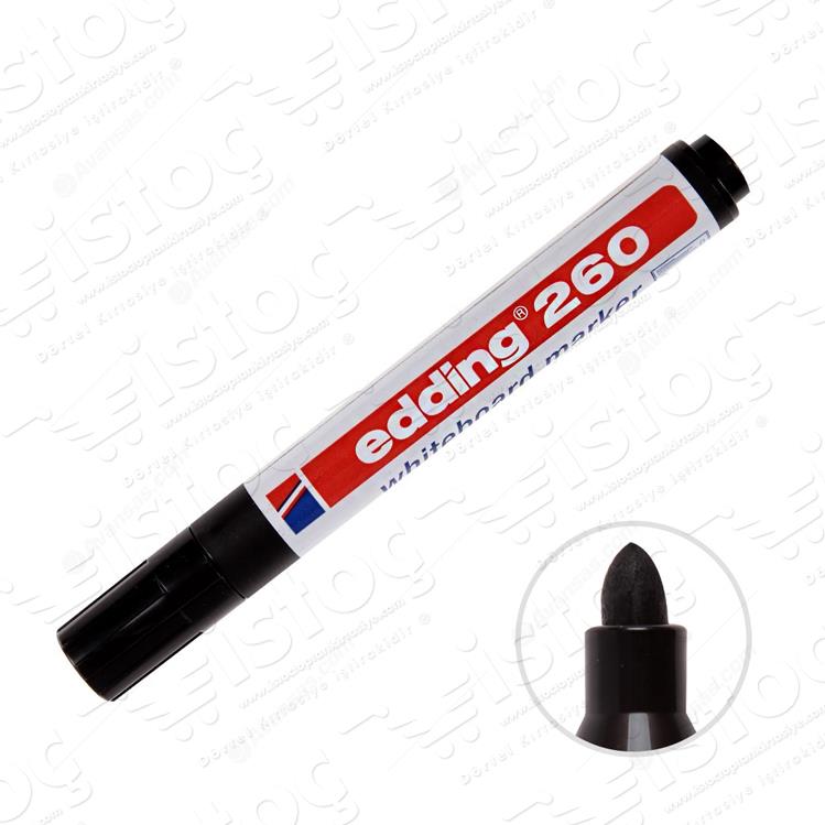 Edding 260 Tahta Kalemi Siyah 10 LU KUTU