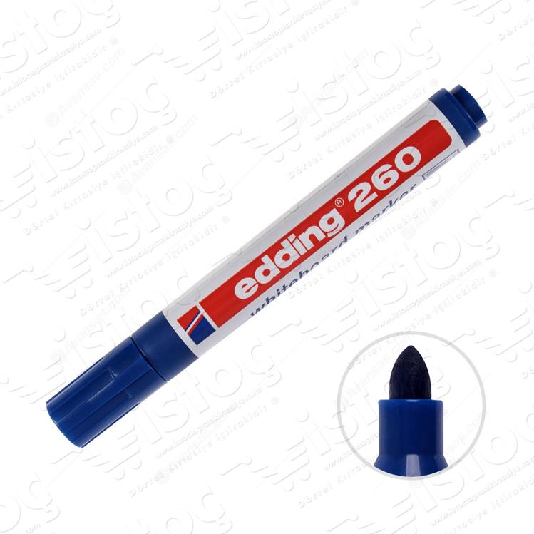 Edding 260 Tahta Kalemi Mavi 10 LU KUTU