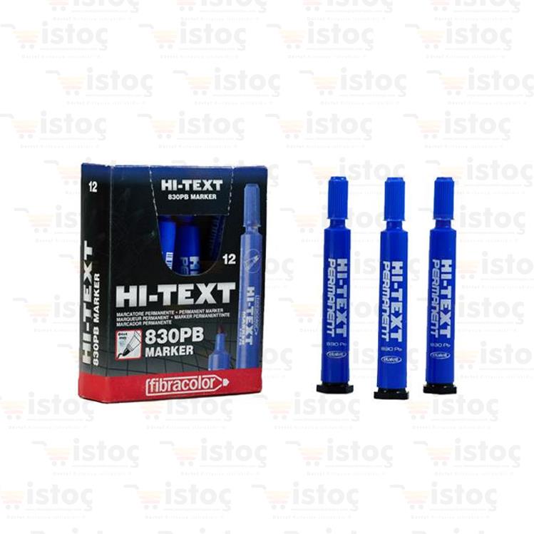 HI-TEXT Mavi Koli Kalemi 12'li Paket