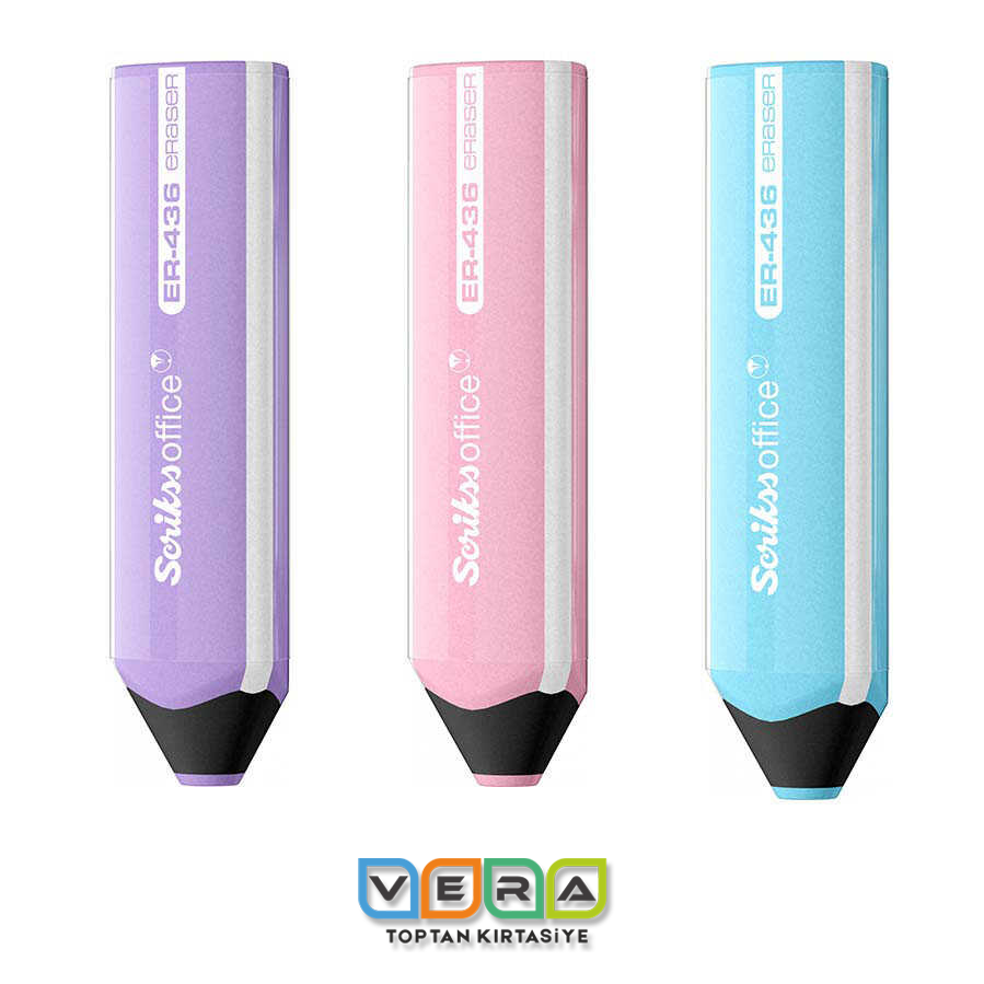 Scrikss ER-436 Kalem Tip Üçgen Silgi