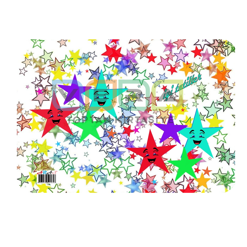 Yıldızlar Hazır Karne Kabı 20 li Paket