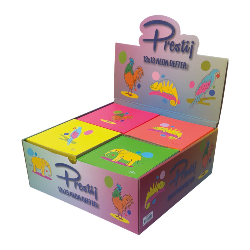 PRESTİJ PRJ-012 13X13 NEON DEFTER 44'LÜ