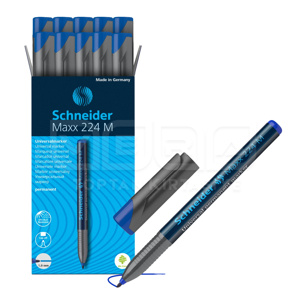 Schneider Maxx 224 M Asetat Kalemi 1.0 mm Mavi