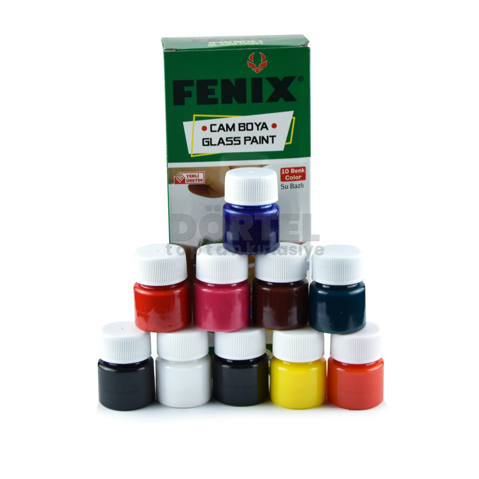 FENİX CAM BOYA SU BAZLI 10x15 ml