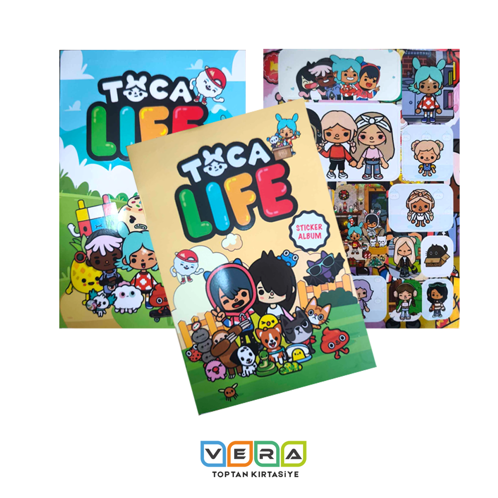 Toka Life 14x20 16 Yaprak Sticker Defter