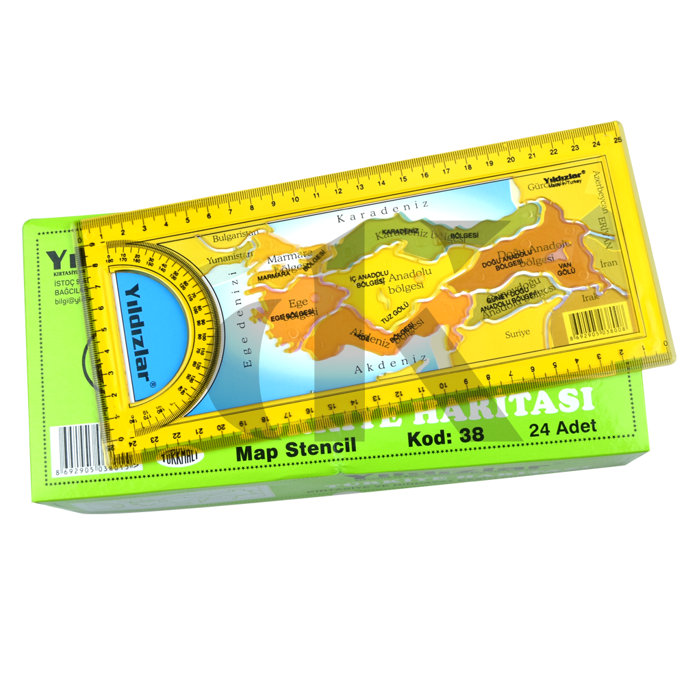 YILDIZLAR HARİTA ŞABLONU