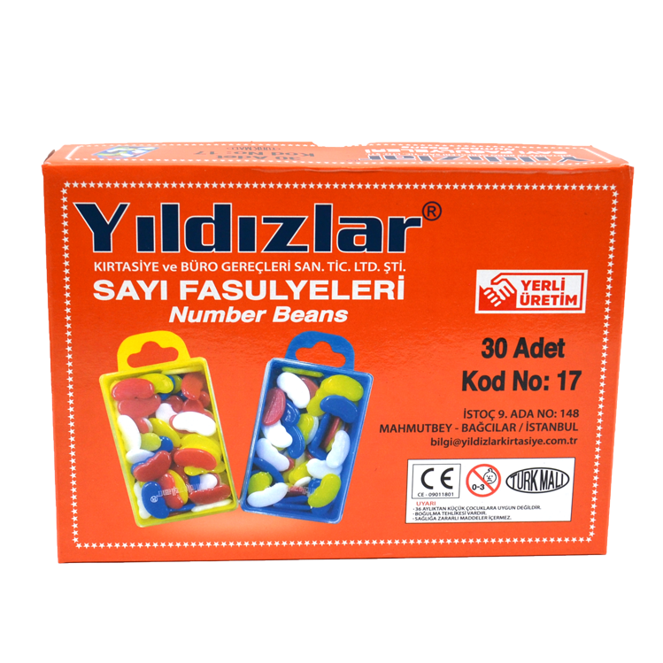 Yıldızlar Sayı Fasulyesi
