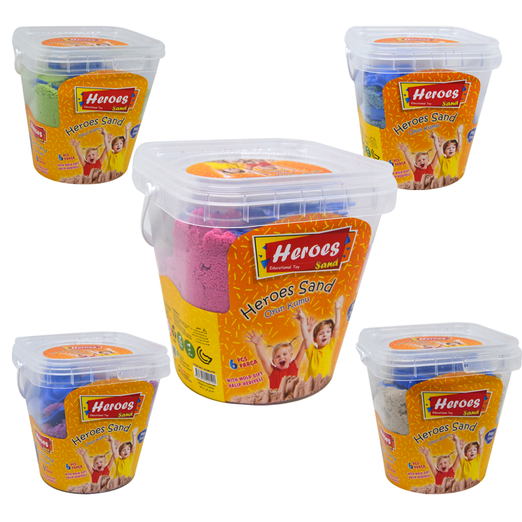 Ern Heroes 1 KG Oyun kumu Kil Hamuru Kalıplı