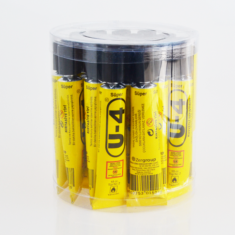 U-4 18 gr Sıvı Yapıştırıcı Su Bazlı