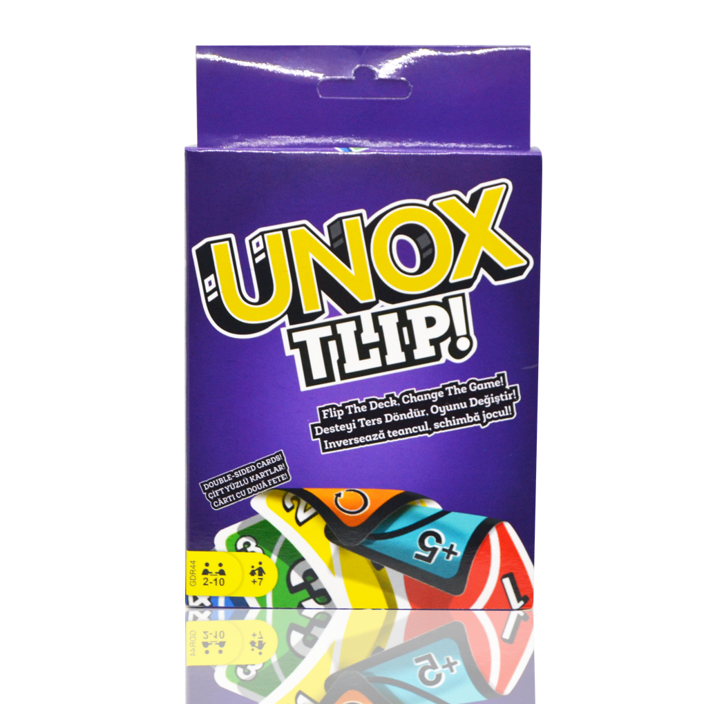 UNO TLIP Mor Kutu Kart Oyunu