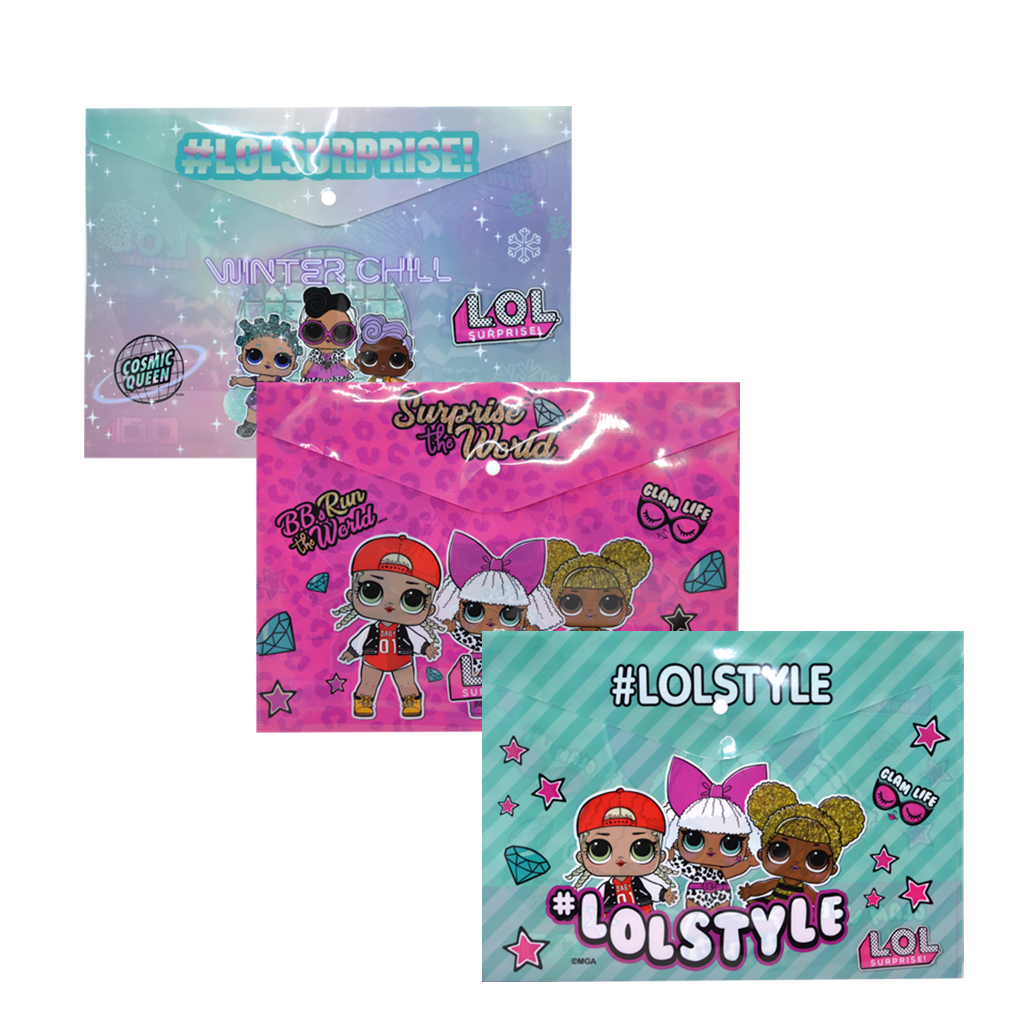 LOL Lisanslı A4 Çıt Çıt Dosya 12 li paket