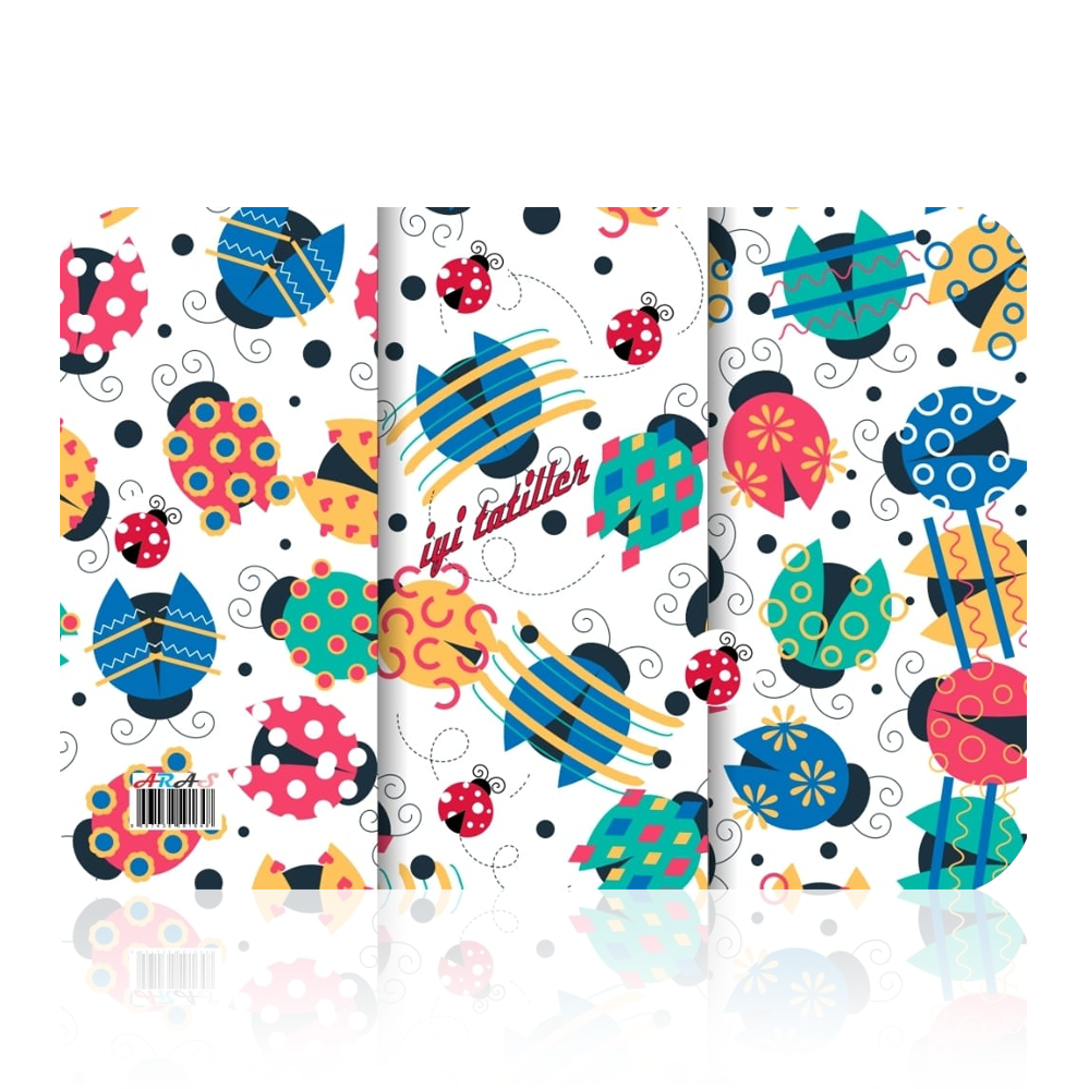 Uğur Böceği Hazır Karne Kabı 20 li Paket