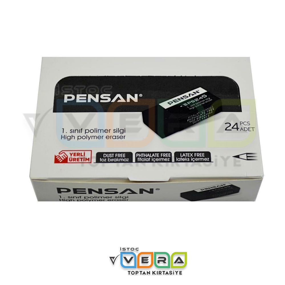 PENSAN SİYAH SINAV SİLGİSİ 24 LÜ PAKET