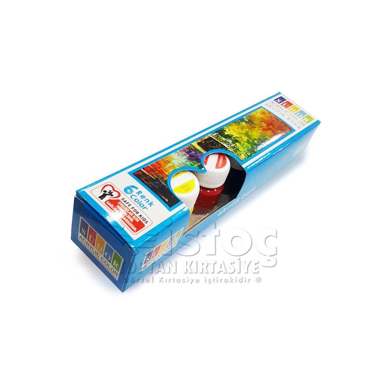 Südor Akrilik Boya Set 6x15 ml