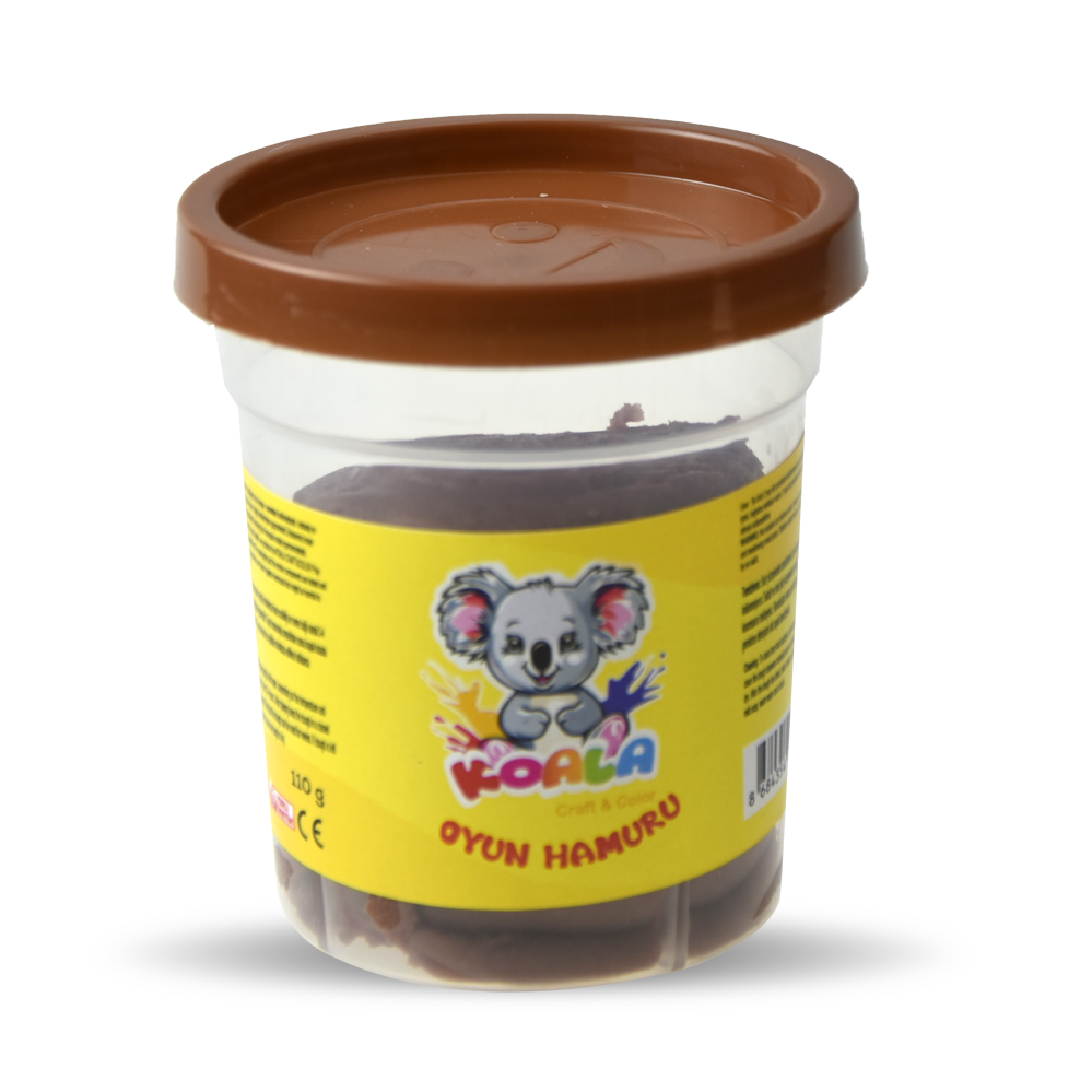 Koala Tek Renk Kahverengi Oyun Hamuru 110 gr