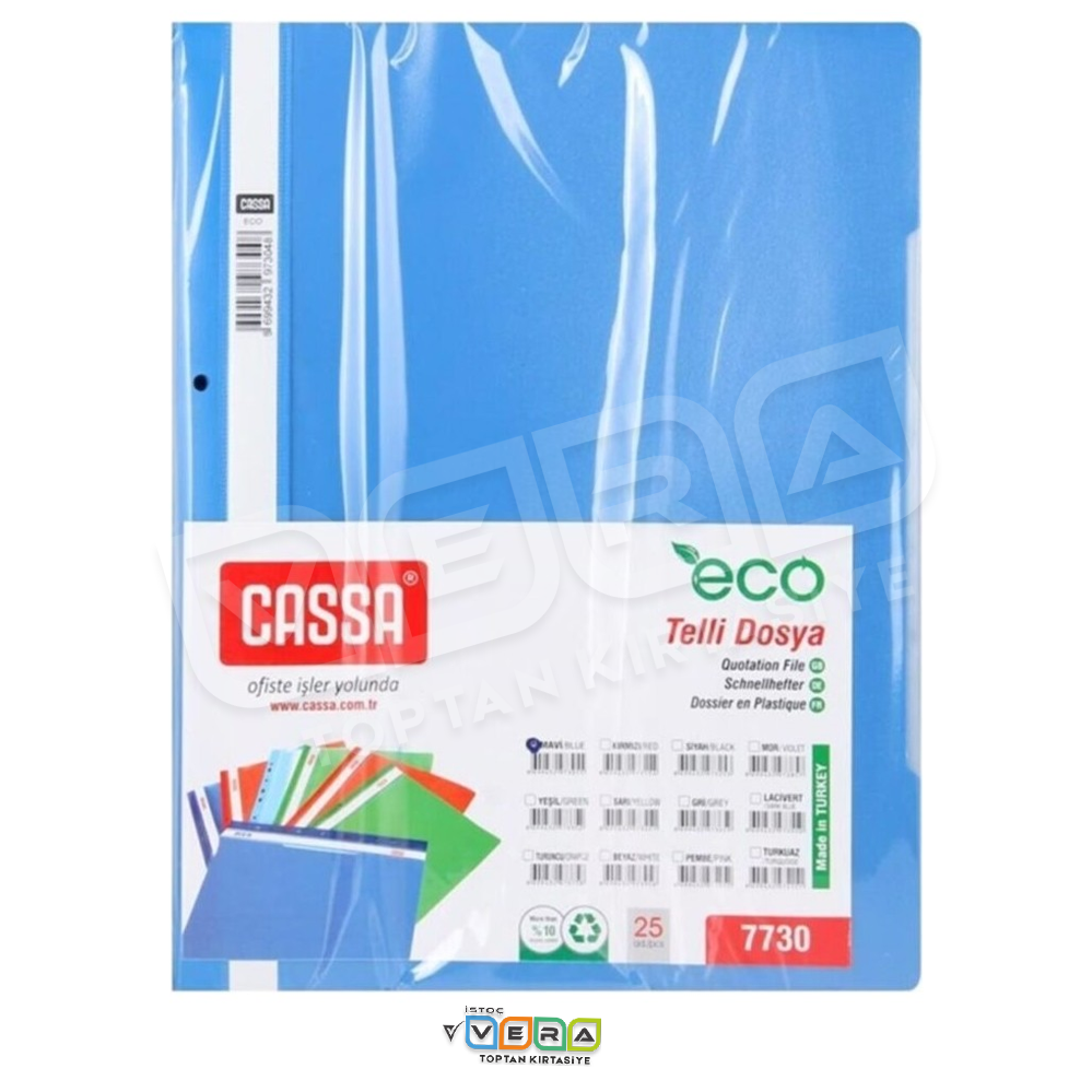 Cassa Mavi Telli Dosya 50'li Paket