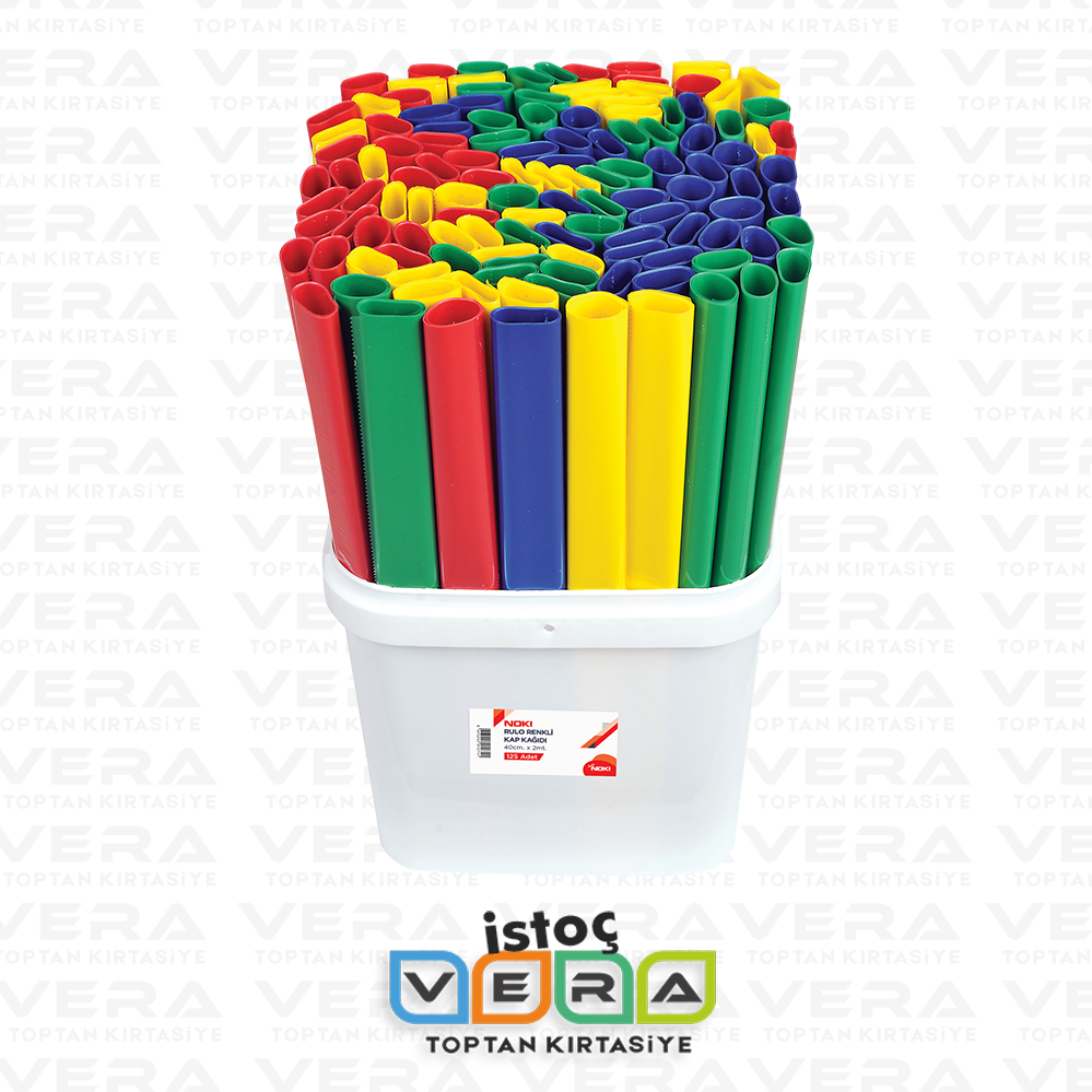 Noki Renkli Rulo Kitap Kabı