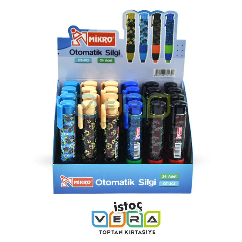 Mikro Erkek Model Otomatik Yumurtlayan Silgi