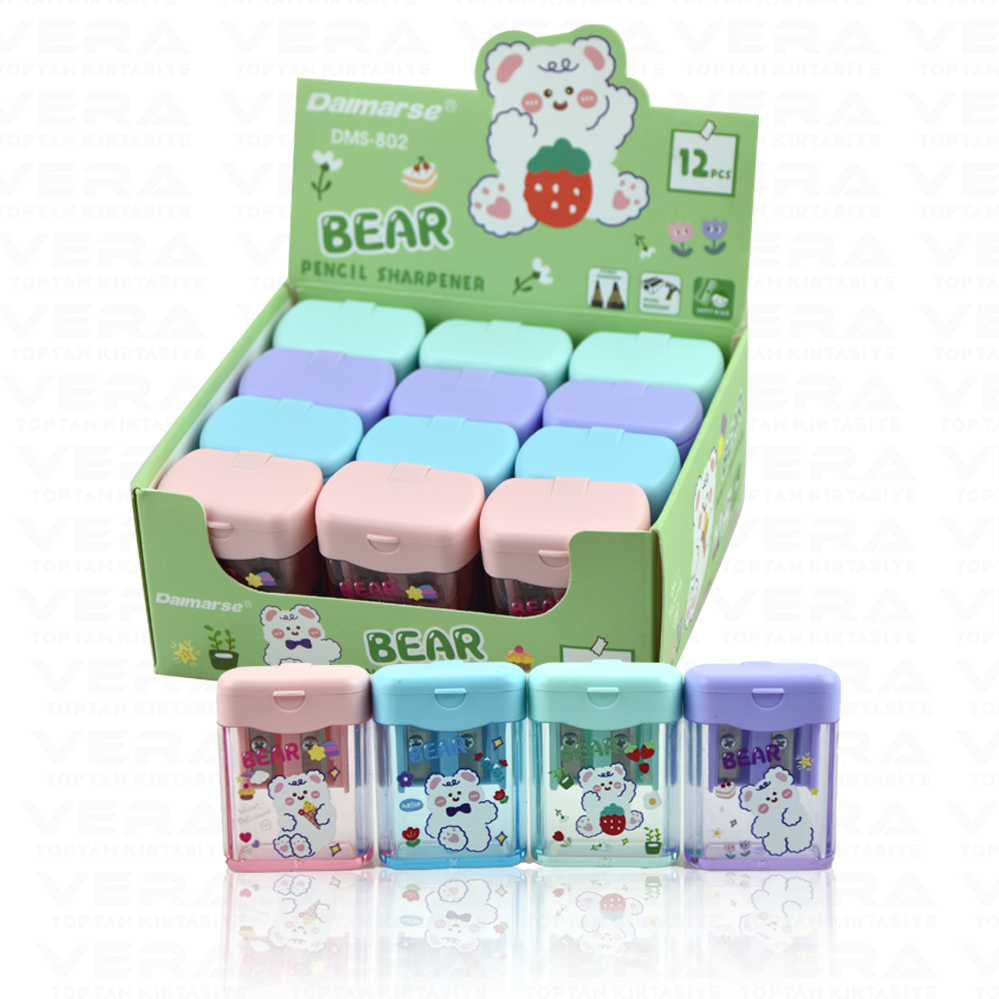 Bear Çift Bıçaklı Kalemtraş