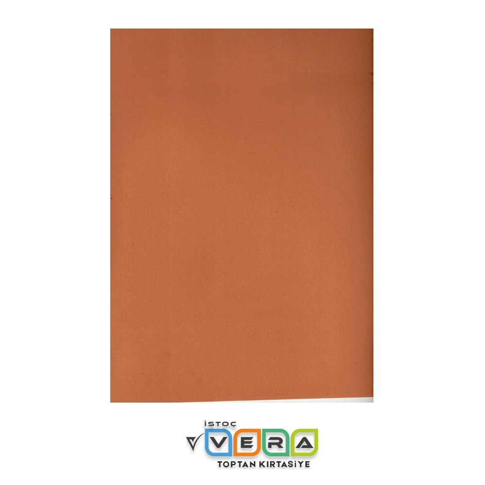 50x70 160 GR 100'lü Hamurundan Boyalı KAHVERENGİ FON Kartonu