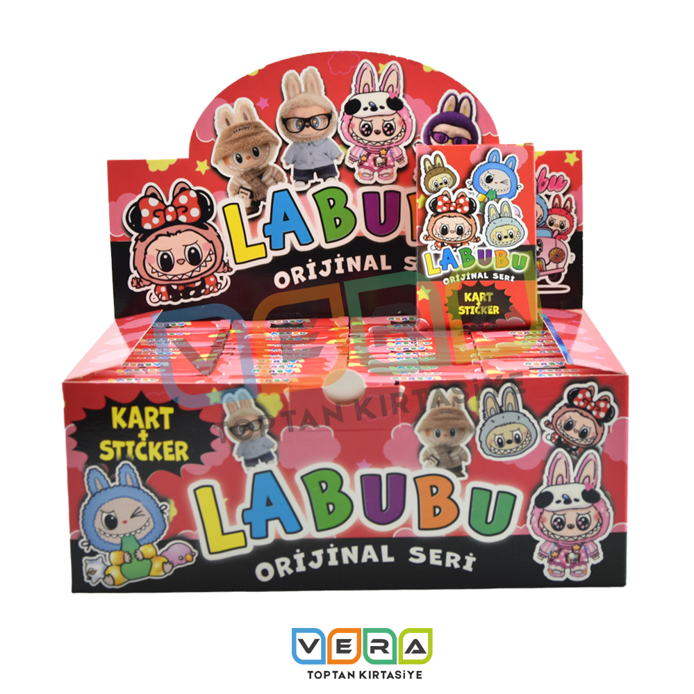 Labubu 48'li Kutulu Oyuncu Kartları